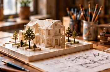 住宅の3Dモデル